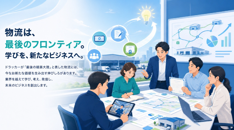 物流は、最後のフロンティア。学びを、新たなビジネスへ。